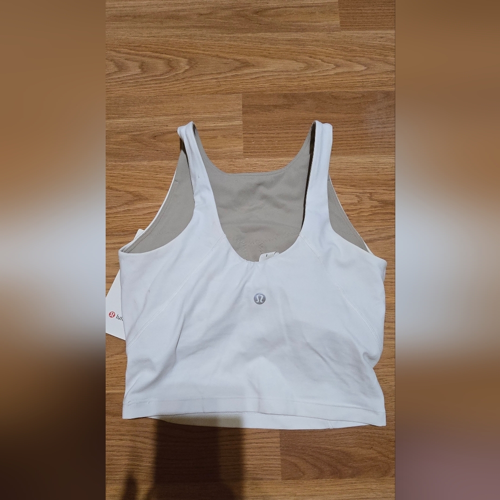 lululemon athletica White Tank Top